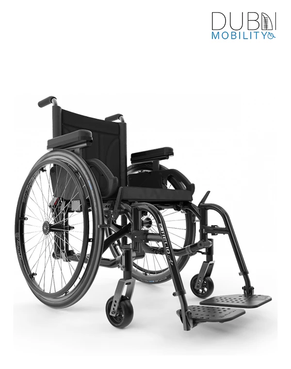 Helio A7 - Aluminium Folding Wheelchair - Image 2
