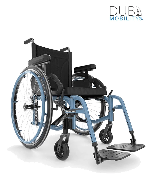 Move Folding Wheelchair grey