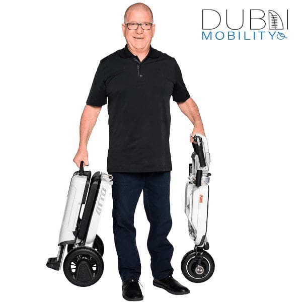portable atto mobility scooter split portable