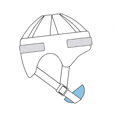 HP 2 standard w chin protection