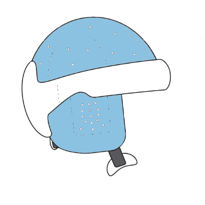 HP 4 closed top with ear guards