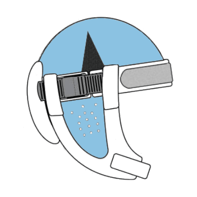 HP 5 closed top with ear protection