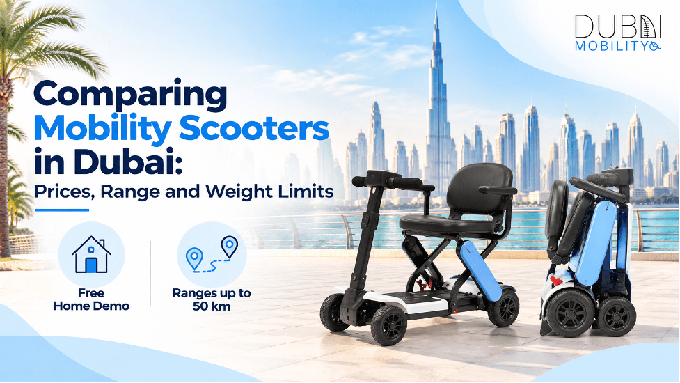 Comparing Mobility Scooters in Dubai